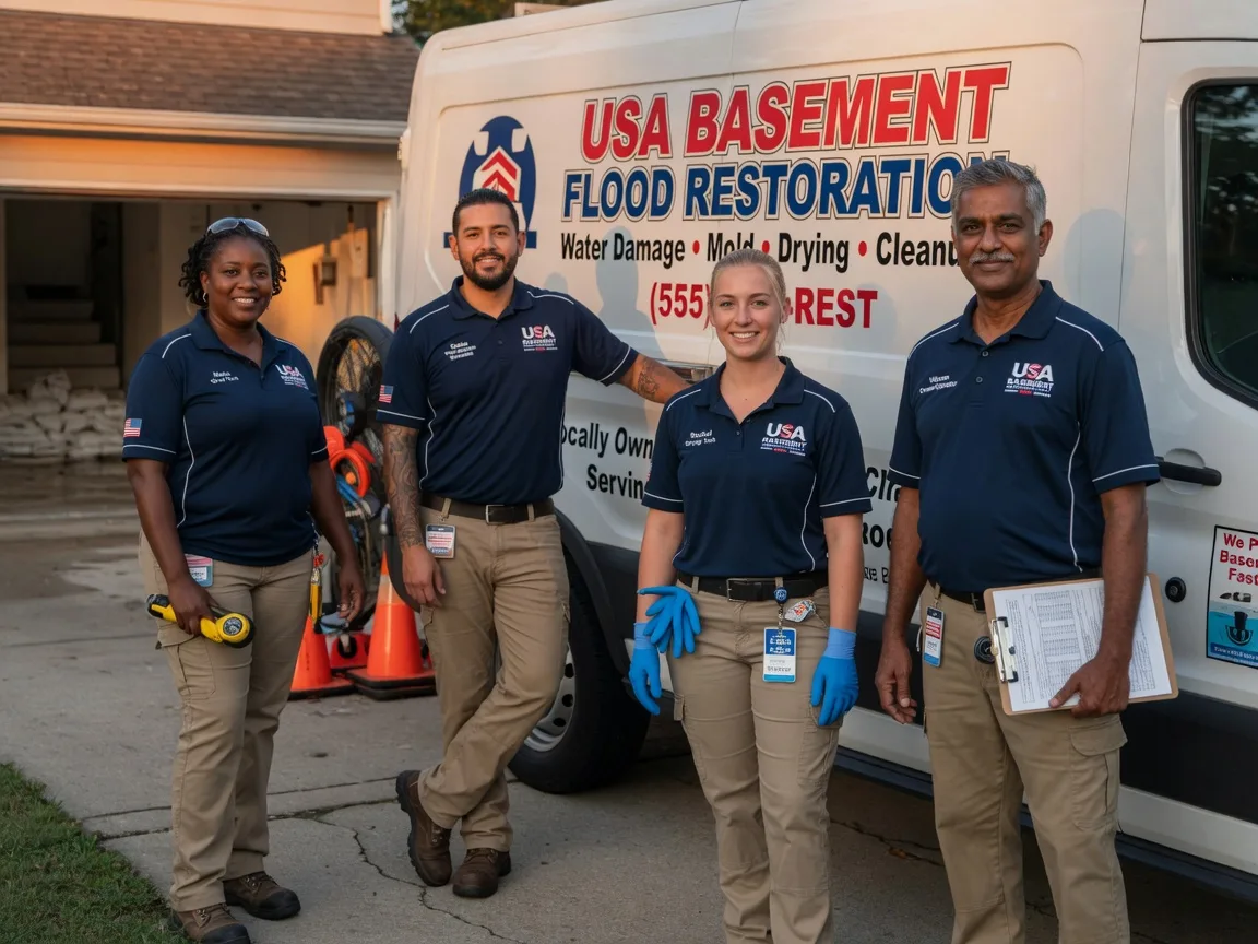 Basement Flood Cleanup company in Winnebago, NE