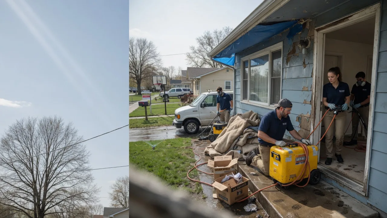 Basement Flood Cleanup in Winnebago, NE near me